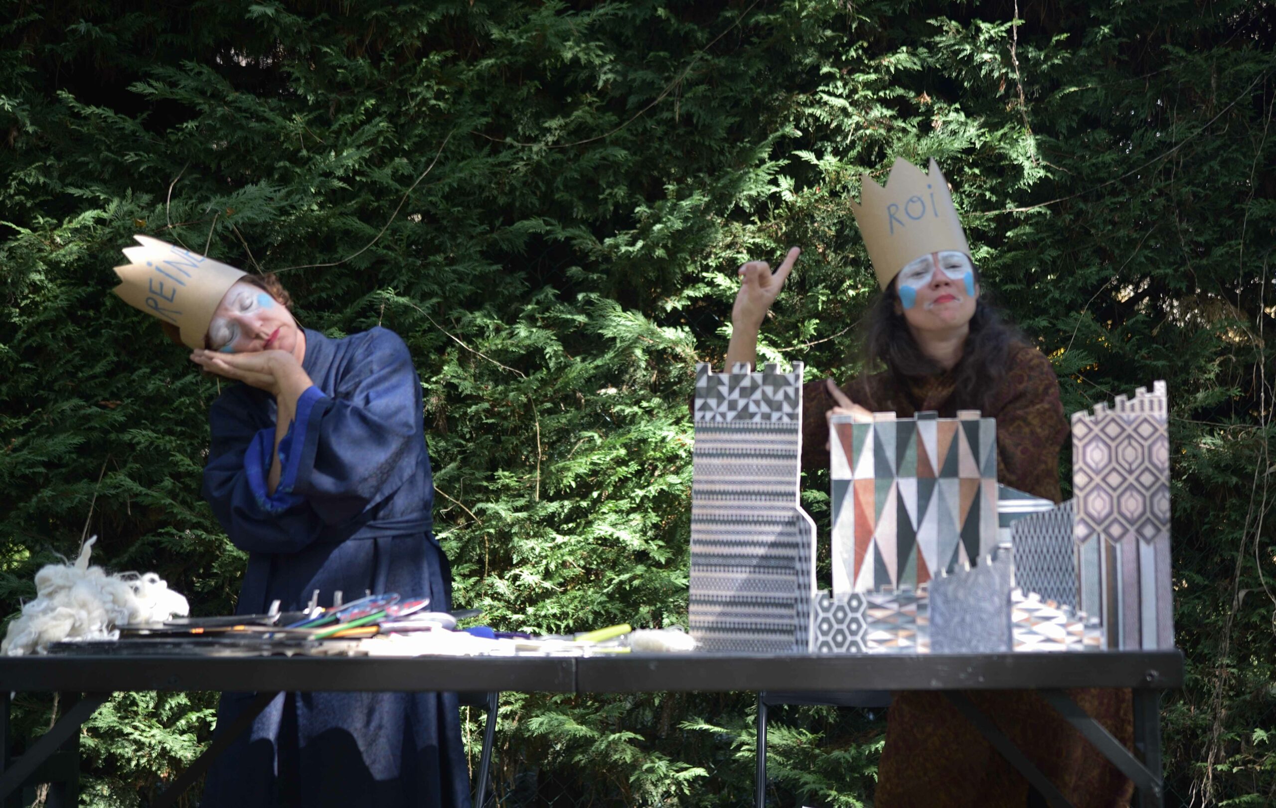 Papier Ciseaux Forêt Oiseaux